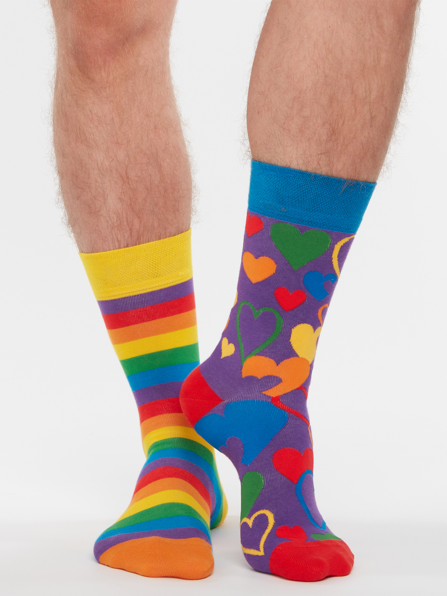 Calcetines alegres Amor multicolor