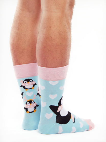 Calcetines alegres Pingüino patinador