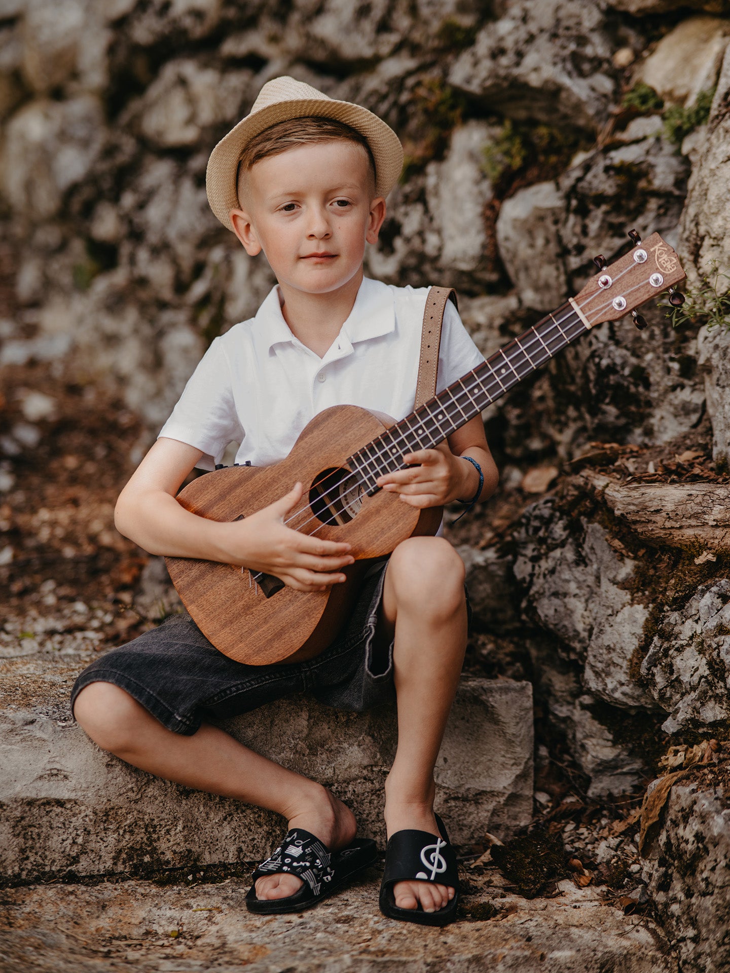 Chanclas infantiles alegres Música