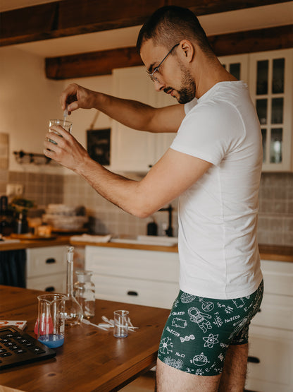 Bóxeres alegres para hombre Física o química