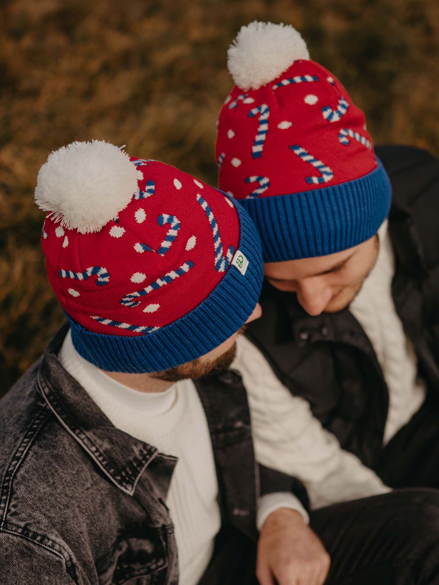 Gorro alegre de punto Panda juguetón