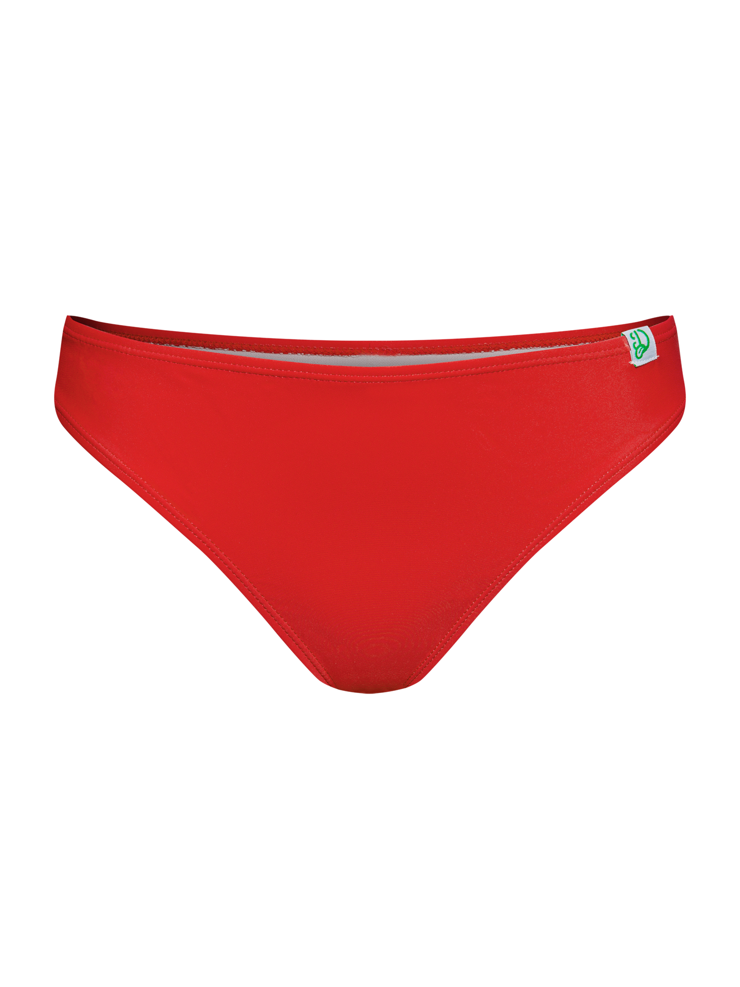 Bragas de bikini rojo