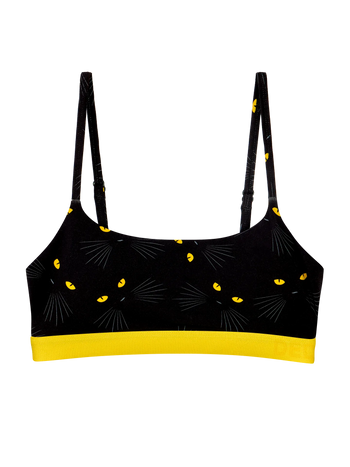 Bralette de modal para mujer Ojos de gato