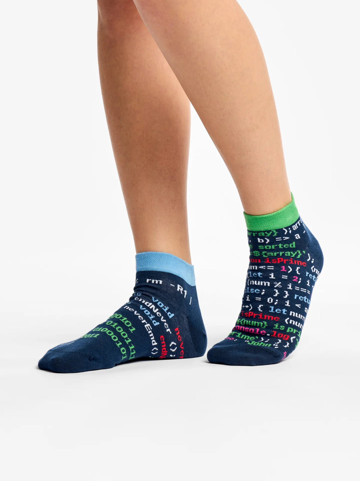 Web Developer Socks Calcetines tobilleros alegres Desarrollador de páginas web – Dedoles