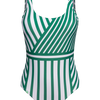 Bañador alegre Rayas verdes