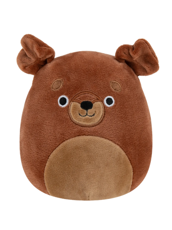 SQUISHMALLOWS Flaxy el Perro Salchicha, 20 cm