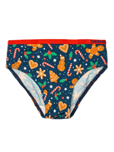 Bragas alegres para niña Galletas de jengibre y dulces