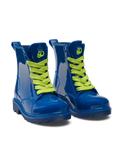 Botas de agua infantiles alegres Azul océano