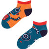 Calcetines tobilleros alegres para niños Robot