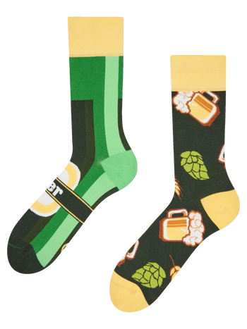 Calcetines alegres Cerveza en botella