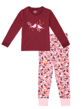 Pijama infantil alegre Pájaros y bayas