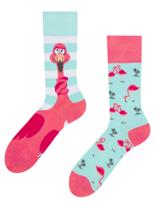 Calcetines alegres Flamenco enredado