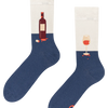 Calcetines alegres Botella de vino