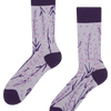 Calcetines alegres de bambú Lavanda