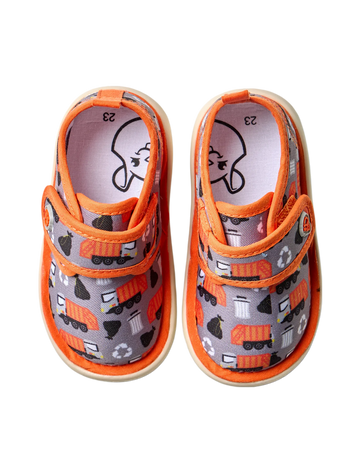 Patucos alegres Camión de la basura