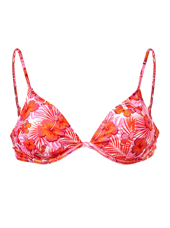 Top de bikini con aro Hibisco