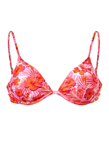 Top de bikini con aro Hibisco
