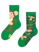 Calcetines infantiles alegres Monos