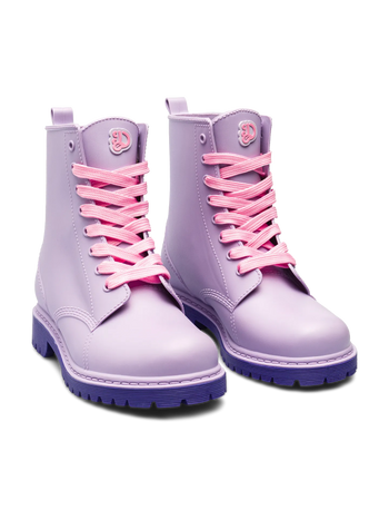 Botas de agua para mujer Morado claro