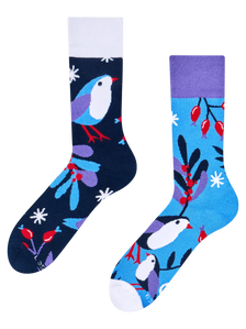 Calcetines de invierno Pájaro invernal