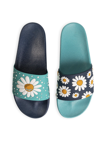 Chanclas alegres Flor de margarita