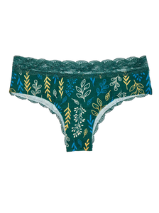 Bragas con encaje para mujer Hojas de otoño