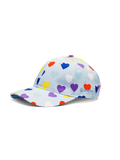 Gorra alegre Corazones de colores