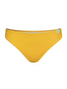 Bragas de bikini amarillo oro