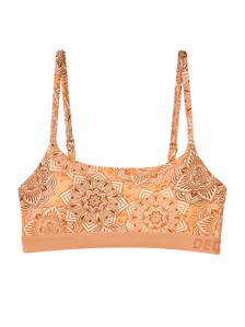 Bralette alegre de modal para mujer Mandala beige