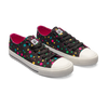 Zapatillas de lona alegres Puntos de neón