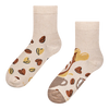 Calcetines de caña media antiestrés Taza de café
