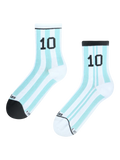 Calcetines acanalados de media caña Leyendas del futbol argentino