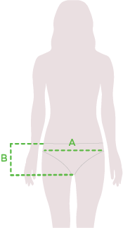 Braguitas de bikini ajustables