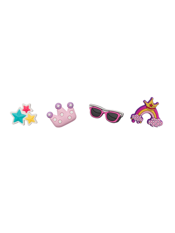 Juego de 4 Adornos Infantiles Extraíbles, Princesa