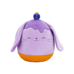 Squishmallows Hansel el Conejito Pastel de Queso y Arándanos, 20 cm