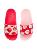 Chanclas infantiles alegres Fresas dulces