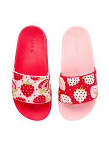 Chanclas infantiles alegres Fresas dulces