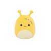 Squishmallows Zarina La Babosa Amarilla de Plátano con Flores, 20 cm