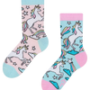 Calcetines infantiles alegres Unicornio arcoíris