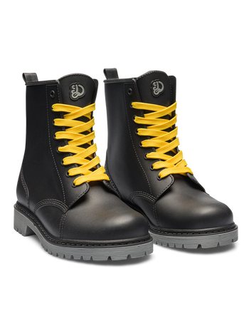 Botas de agua para mujer Negro y gris
