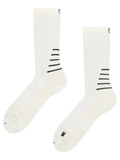 Calcetines de senderismo de media caña para hombre, blanco