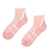 Calcetines deportivos para mujer, rosa claro