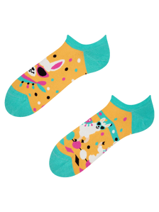 Calcetines sneakers alegres Llama divertida