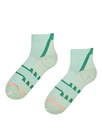 Calcetines deportivos para mujer, verde claro