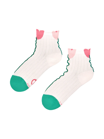 Calcetines Cutecore Tulipanes en flor