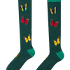 Calcetines alegres hasta la rodilla Mariposas encantadoras