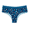 Bragas con encaje para mujer Jardín matutino