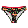Bragas alegres para mujer Zorro y flores