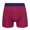 Bóxeres para hombre estampados en azul y rojo