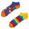 Calcetines tobilleros alegres Amor multicolor